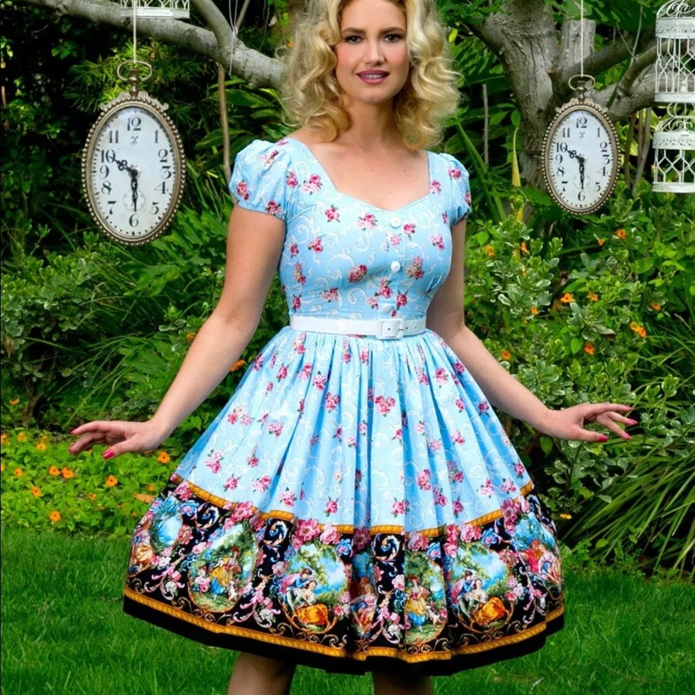 Bernie Dexter 4x Victorian dres